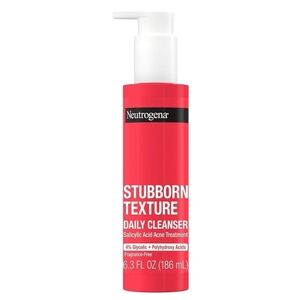 Face cleaner for stubborn texture